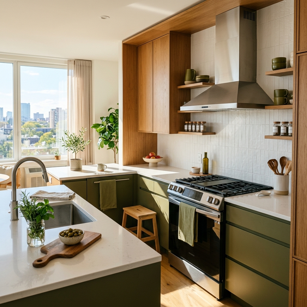 Clean modern kitchen